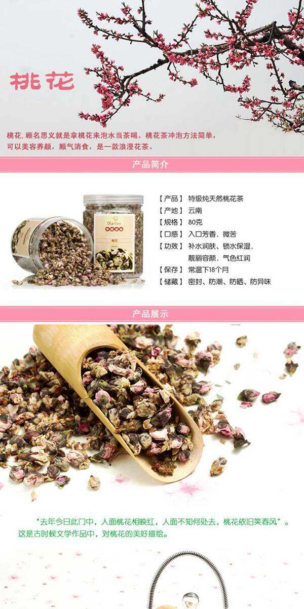 花茶茶葉詳情頁