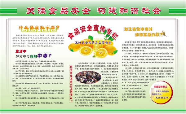 食品藥品安全宣傳欄圖片