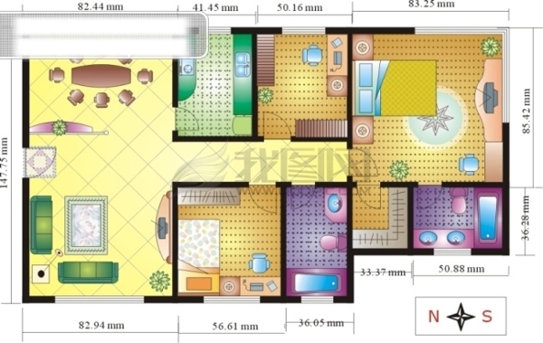 室內(nèi)平面圖