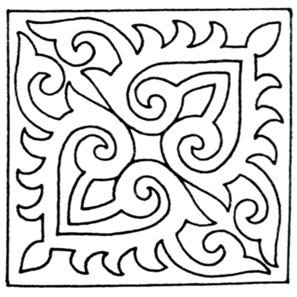團(tuán)花紋樣傳統(tǒng)圖案0079