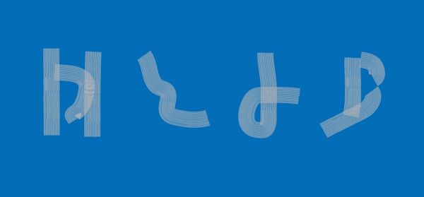 線形英文字體