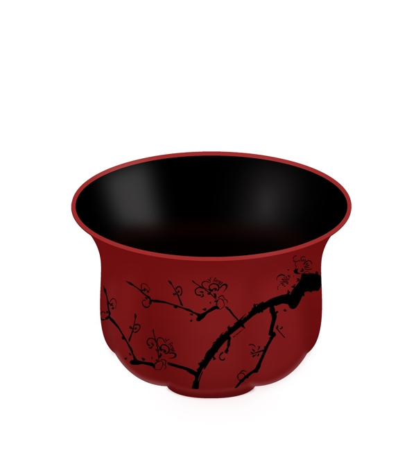 中国古典风格茶杯设计免扣素材