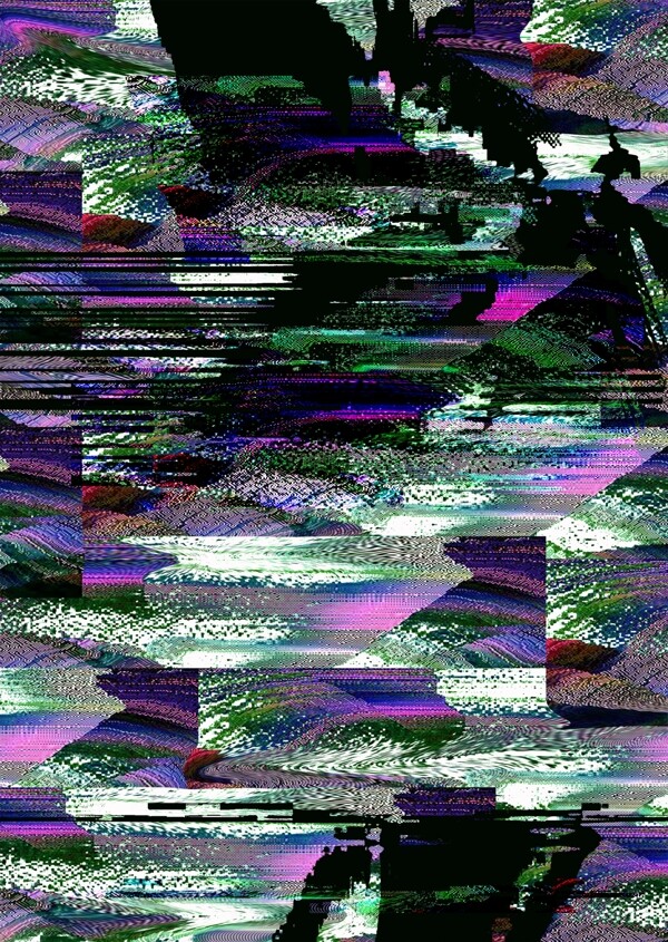 位圖psd抽象拼接免費素材