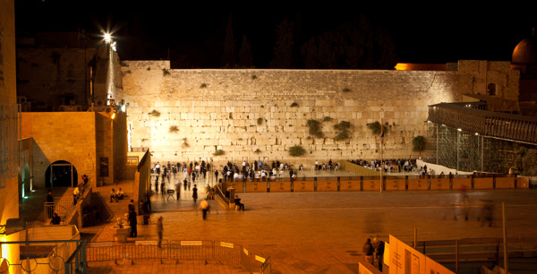 耶路撒冷哭墙风景图片