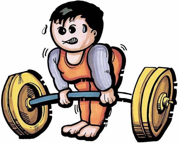運動休閑插畫027