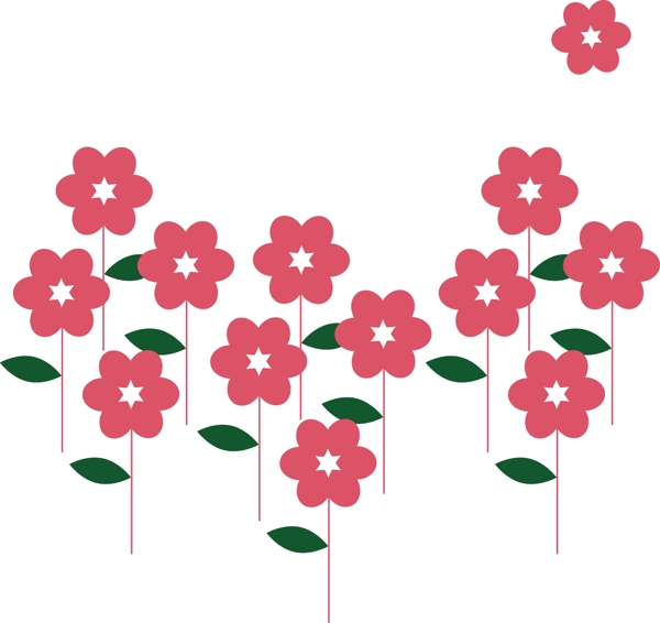 矢量花