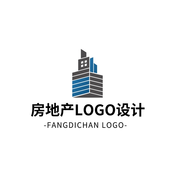 簡(jiǎn)約大氣創(chuàng)意房地產(chǎn)logo標(biāo)志設(shè)計(jì)