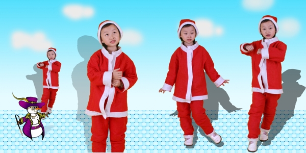 儿童模板儿童摄影模板儿童照片模板儿童相册模板圣诞快乐宝贝超级可爱psd分层素材源文件