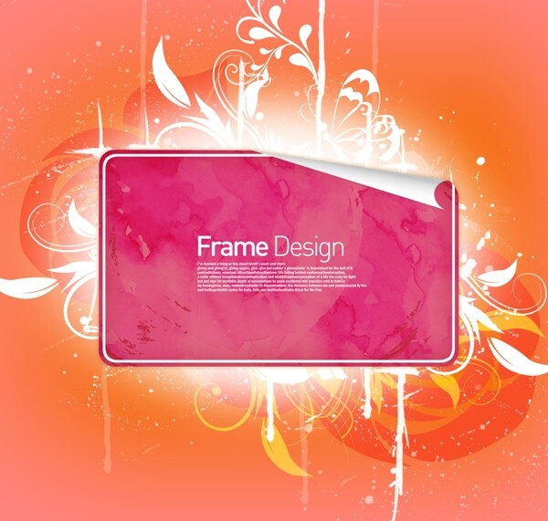 全新花紋花紋底紋framedesign屏幕愛心五角星psd分層素材源文件09韓國設(shè)計元素