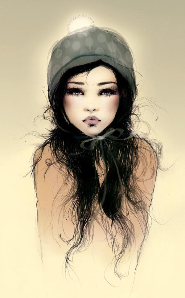 位圖插畫時尚插畫人物插畫插畫師免費(fèi)素材