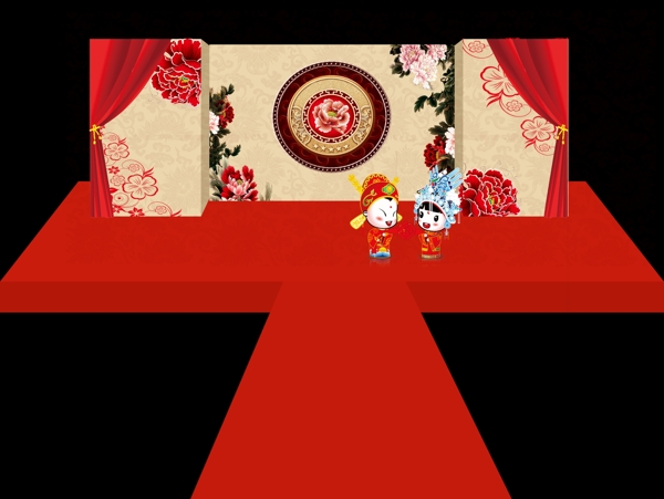 創(chuàng)意中式高檔婚禮