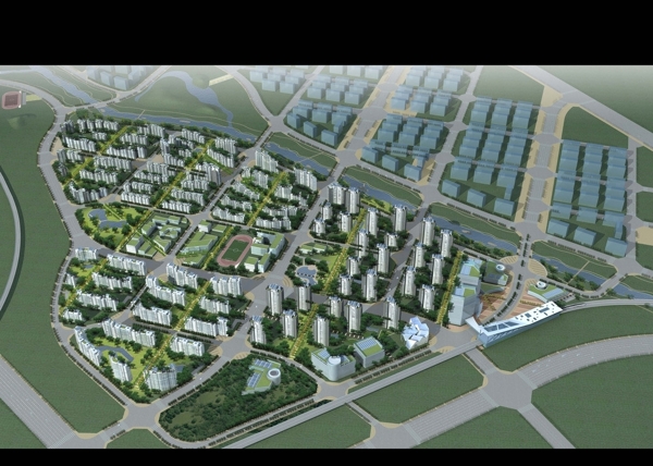 建筑規(guī)劃模型圖片