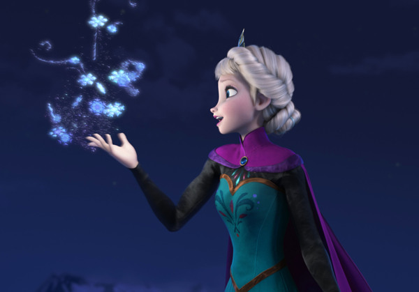 冰雪奇緣艾莎特寫
