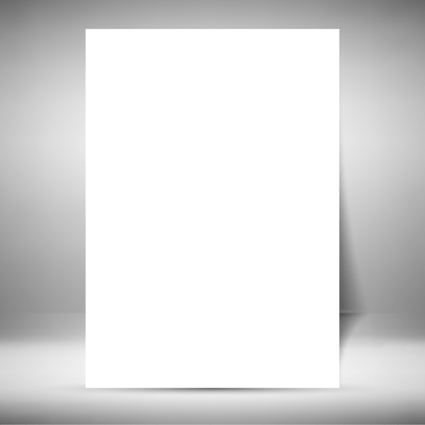 空白的小冊子模板
