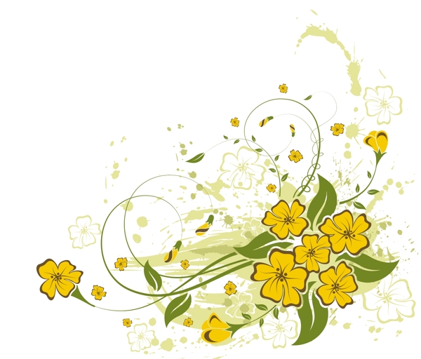 歐美花紋