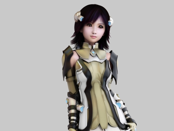 未來(lái)少女圖片