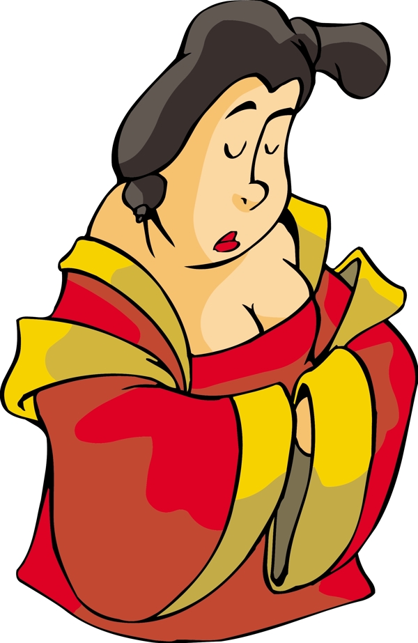 古代人物漫畫