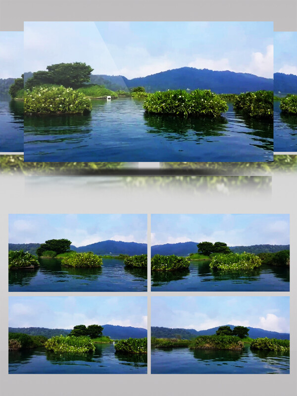 美丽的宝岛台湾日月潭美景1080p
