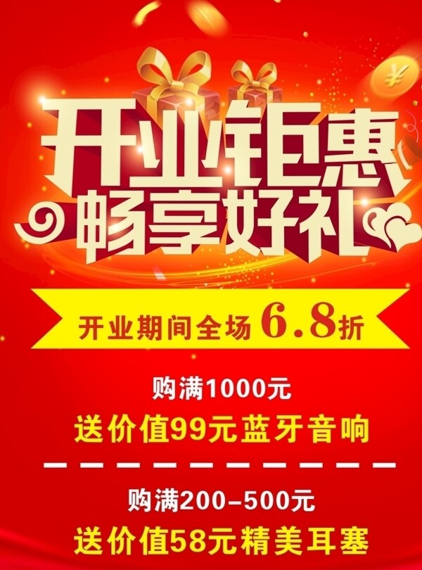 開業(yè)海報