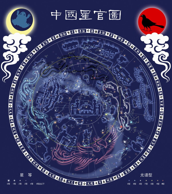 中國(guó)星空?qǐng)D圖片