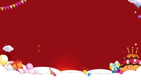 生日盛宴生日蛋糕生日派對