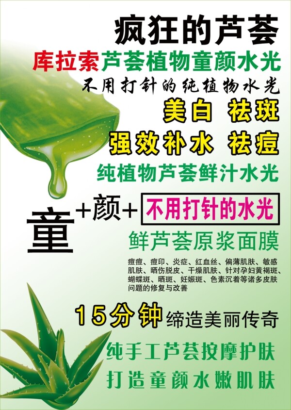 蘆薈海報(bào)