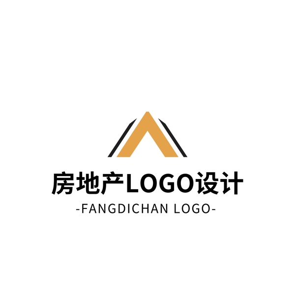 簡約大氣創(chuàng)意房地產(chǎn)logo標(biāo)志設(shè)計