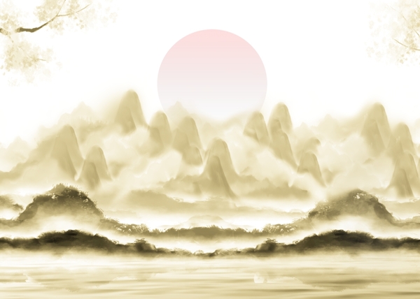 新中式背景墻
