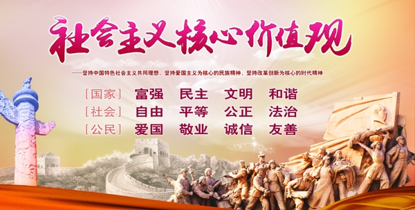 社會(huì)主義核心價(jià)值觀圖片