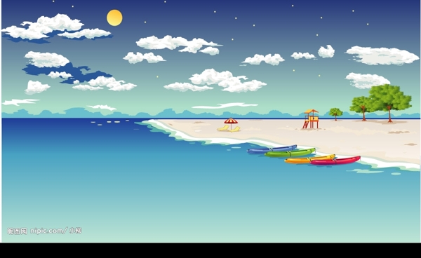 海邊風(fēng)景圖片