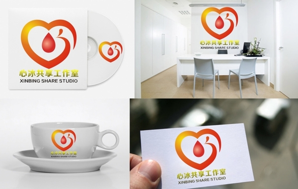 愛心形LOGO