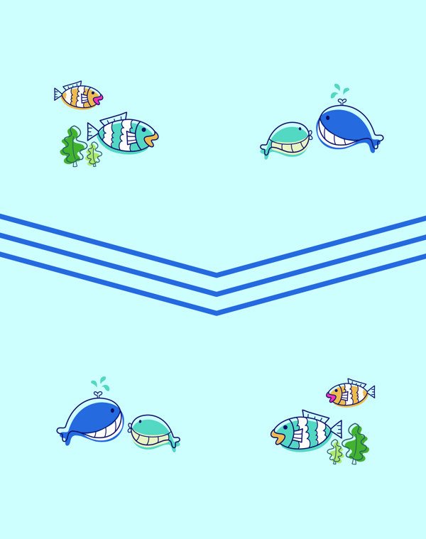 自由自在魚海草
