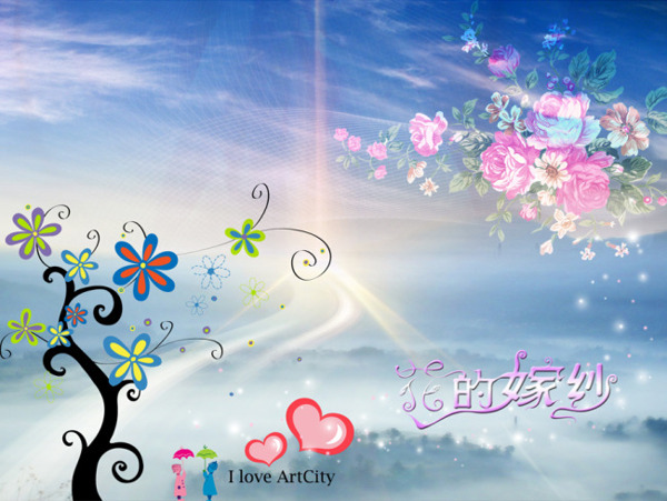 婚紗模板