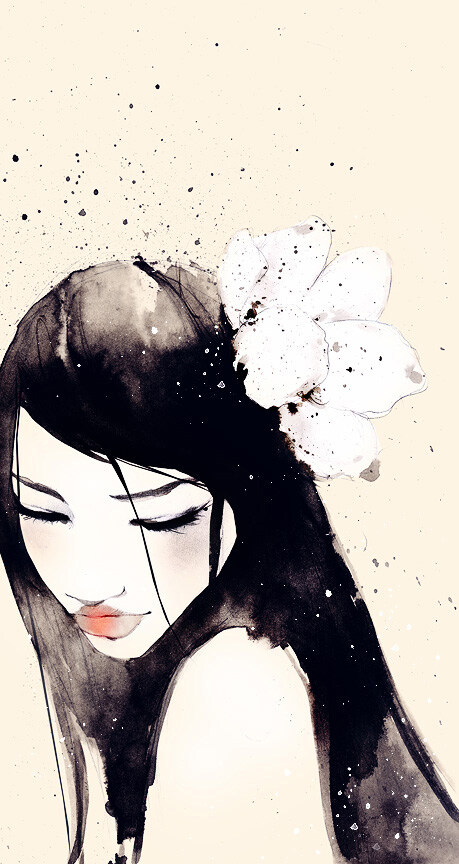 位圖插畫時尚插畫人物插畫插畫師免費(fèi)素材