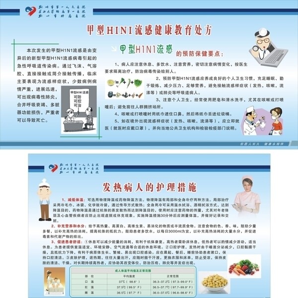预防甲型H1N1流感图片