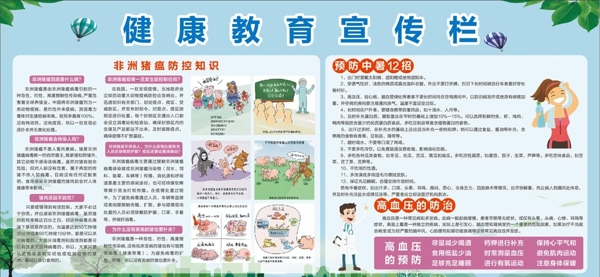 健康宣傳欄