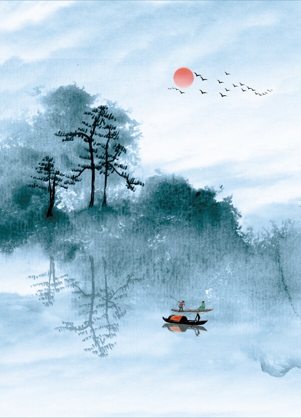 水墨畫