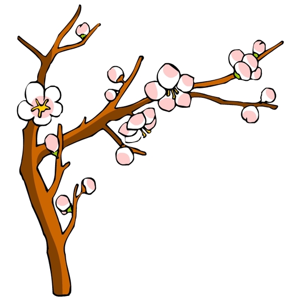 花卉古典插畫(huà)