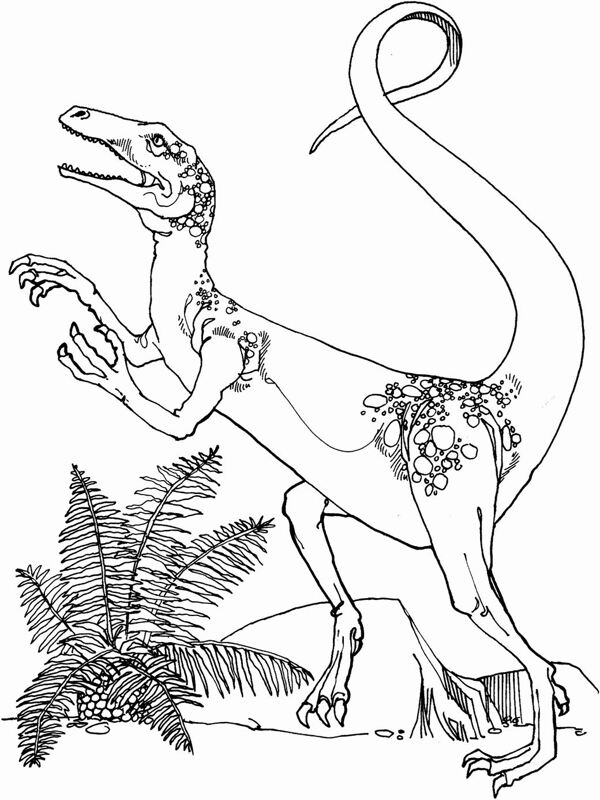 遠(yuǎn)古時代的動物恐龍手繪畫動物素描