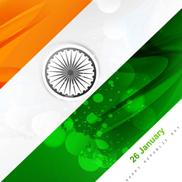 现代印度国旗设计