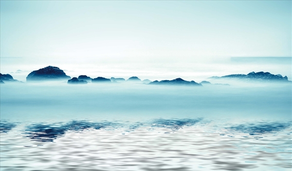 抽象山水