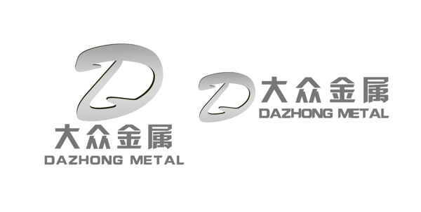 金屬?gòu)S公司銀色LOGO