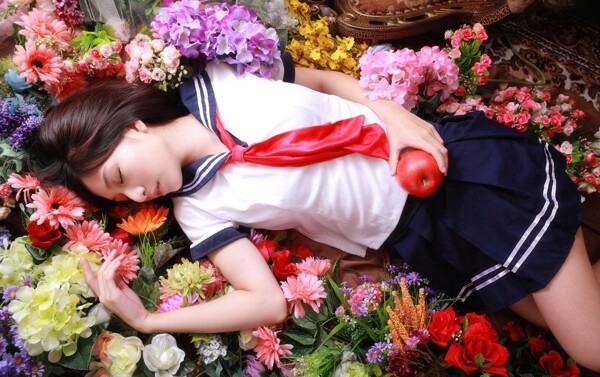 清純女生圖片