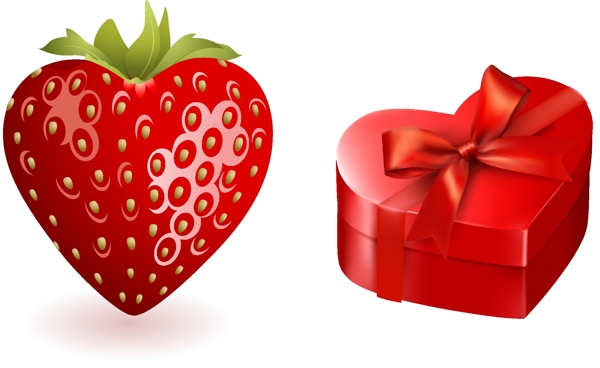 心形草莓礼物
