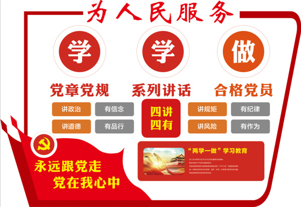 两学一做文化墙