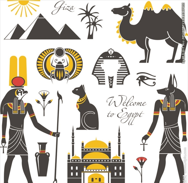 古埃及文化符号设计古罗马