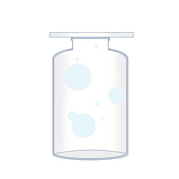 透明的化学集气瓶