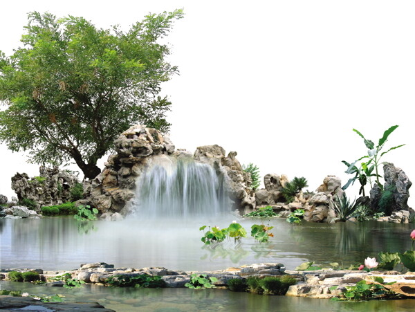 景觀環(huán)境001背景素材