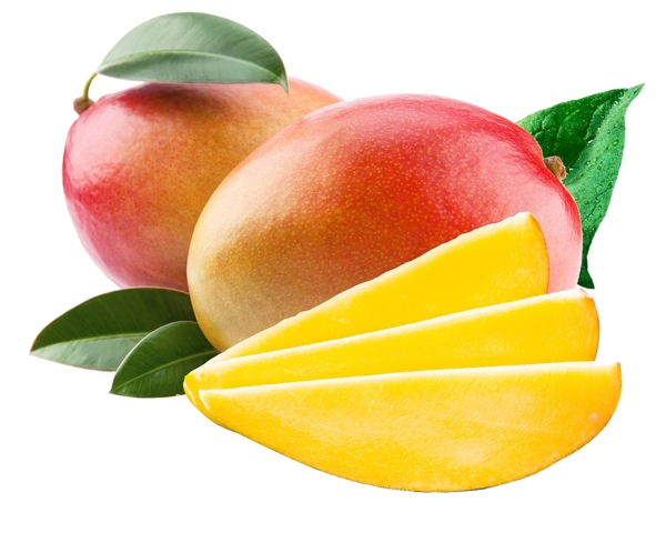 水果苹果芒装饰图案