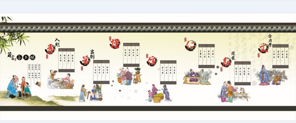規(guī)教育展板